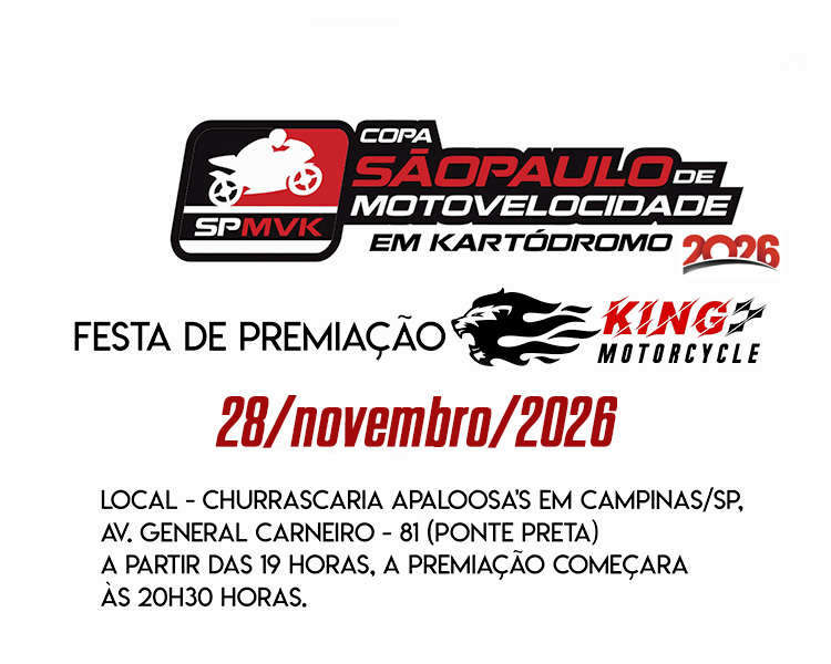 28/11 - Festa de Premiação e Confraternização 2026!